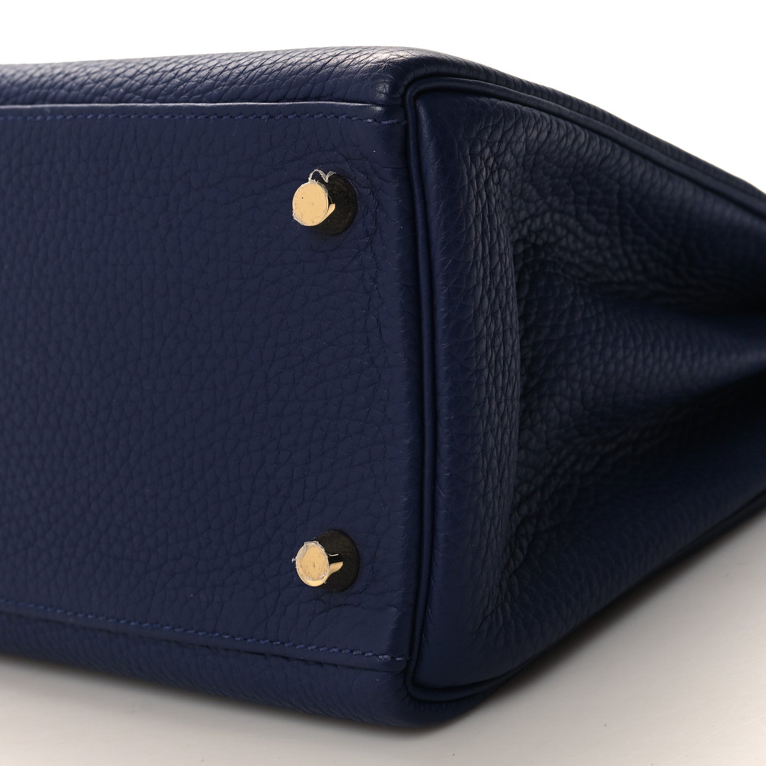 Hermes Togo Kelly Retourne 28 Bleu Encre 10 of 10