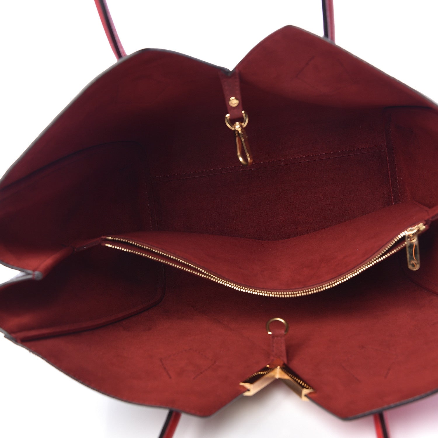 Louis Vuitton Calfskin Monogram Kimono Tote Cherry 5 of 14
