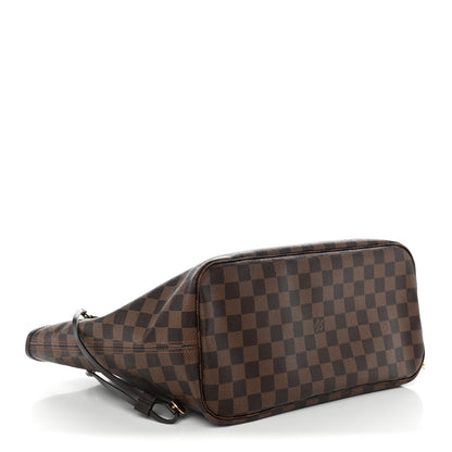 Louis Vuitton Damier Ebene Neo Neverfull MM Rose Ballerine 5 of 13