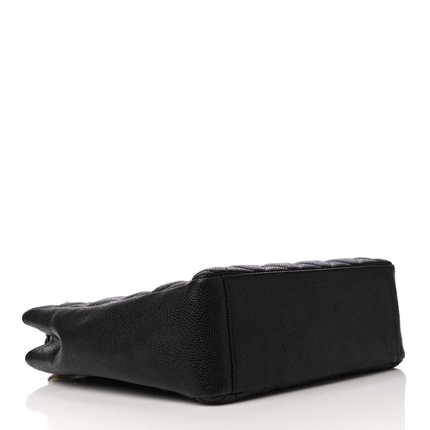 Chanel Caviar Quilted Petit Shopping Tote PST Black 4 of 10