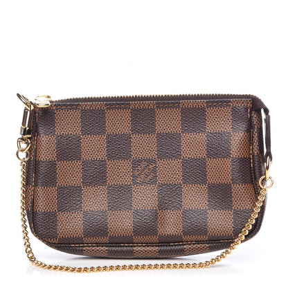 Louis Vuitton Damier Ebene Mini Pochette Accessories 1 of 8