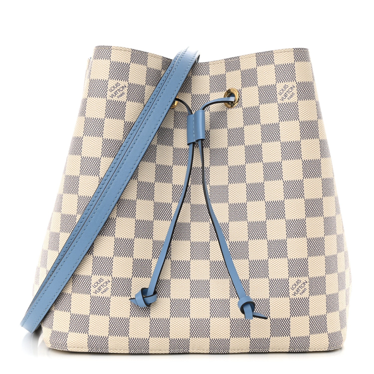 Louis Vuitton Damier Azur Neonoe MM Bleuet 1 of 9