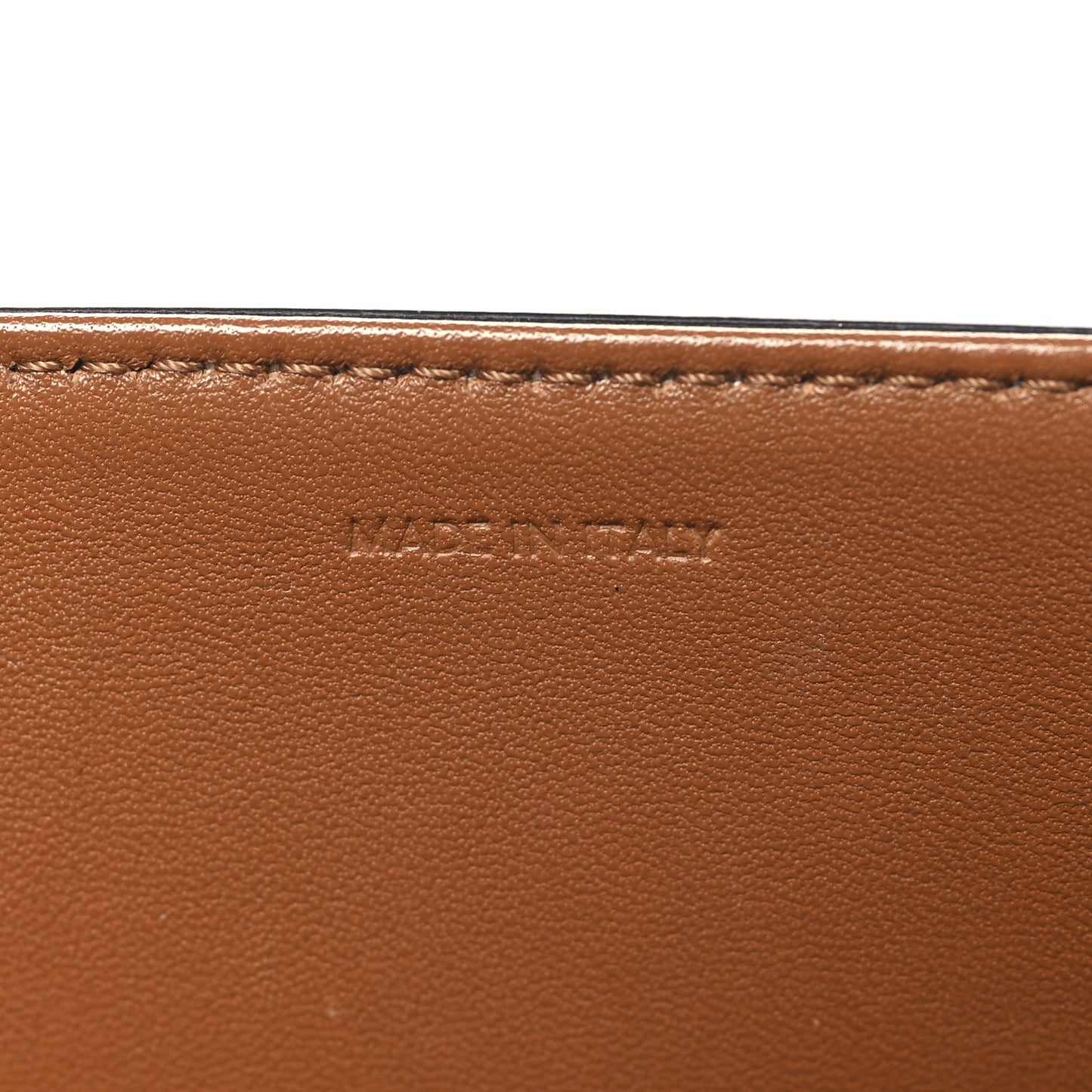Natural Calfskin Medium Triomphe Tan
