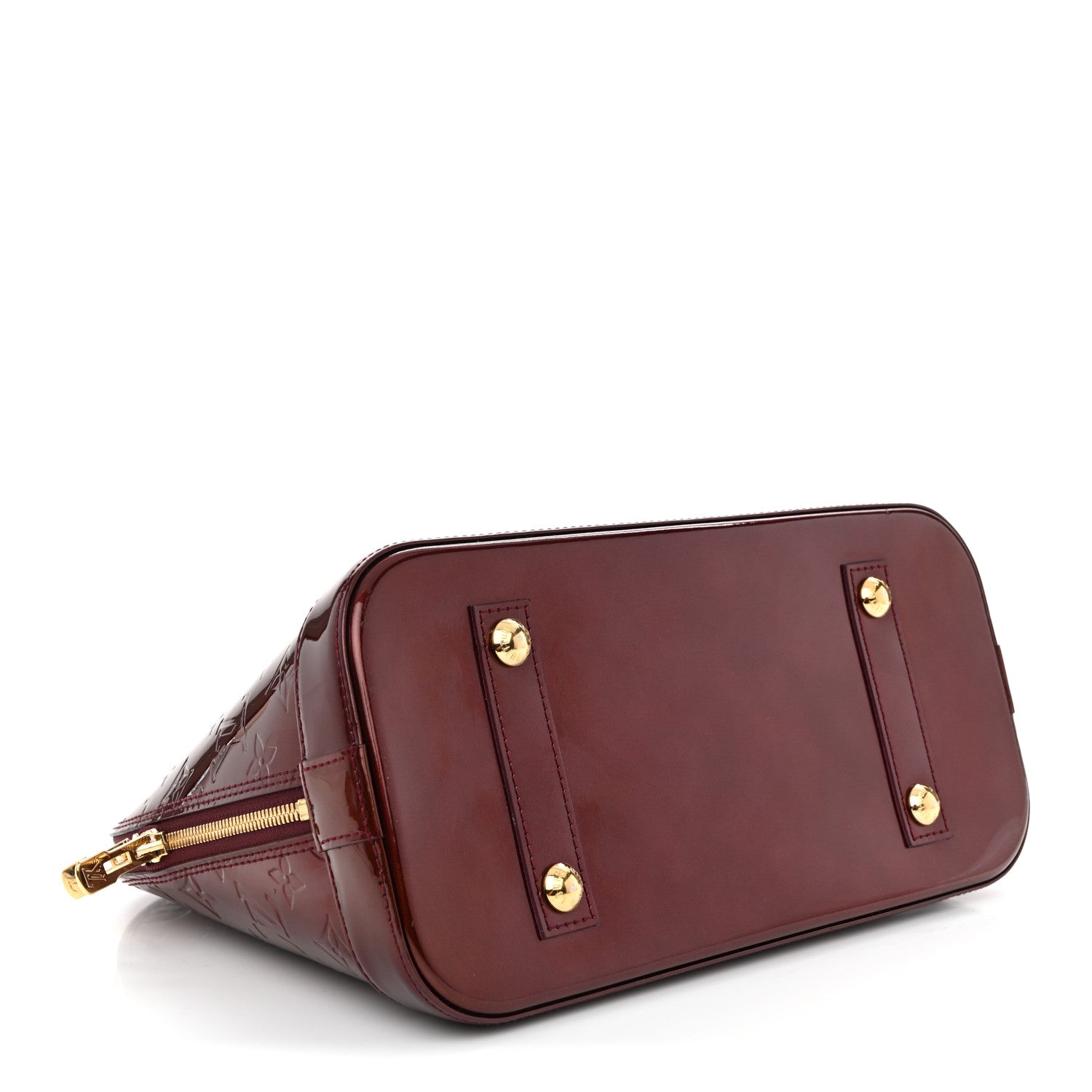 Louis Vuitton Vernis Alma PM Rouge Fauviste 4 of 10
