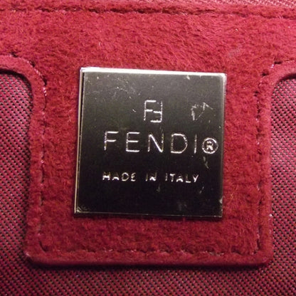 Fendi Suede Baguette Red 8 of 14