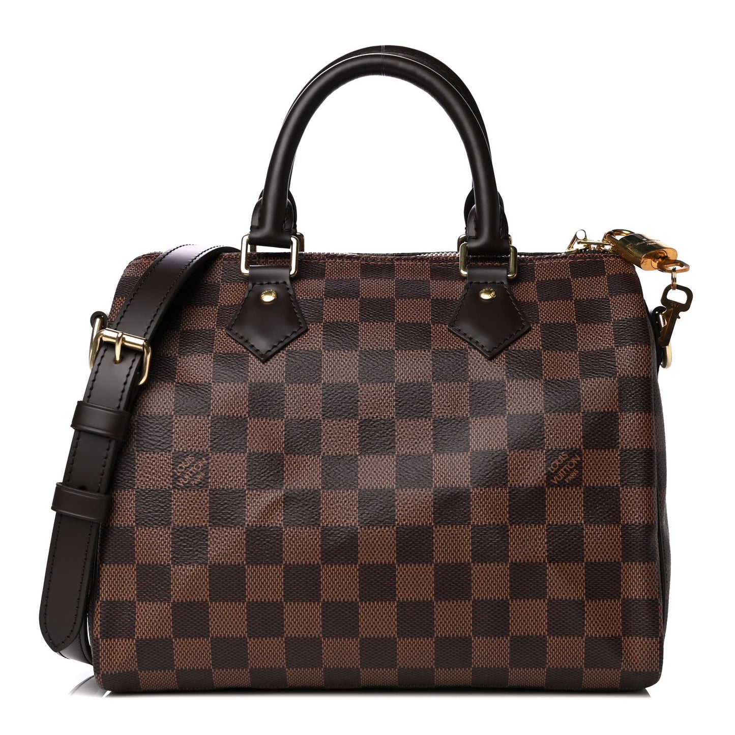 Damier Ebene Speedy Bandouliere 25
