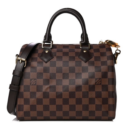 Louis Vuitton Damier Ebene Speedy Bandouliere 25 1 of 12