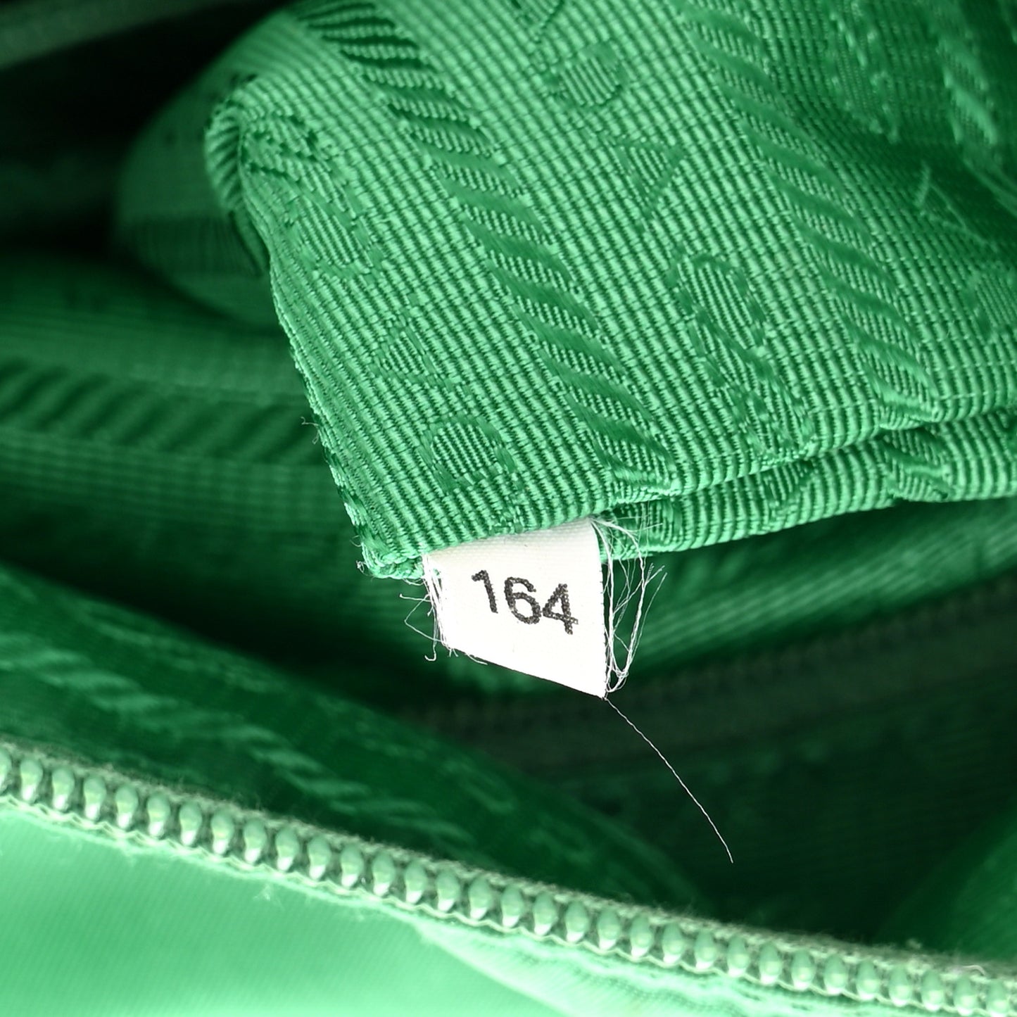 Tessuto Nylon Messenger Bag Green