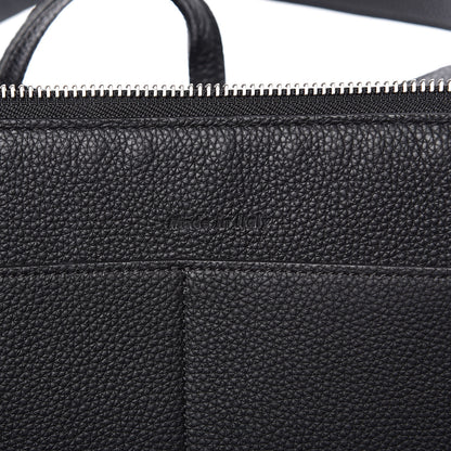 Celine Baby Grained Calfskin Small Tri-Fold Bag Black 7 of 9