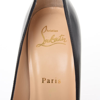 Christian Louboutin Kid Hi Elisa 100 Pumps 36.5 Black 7 of 8