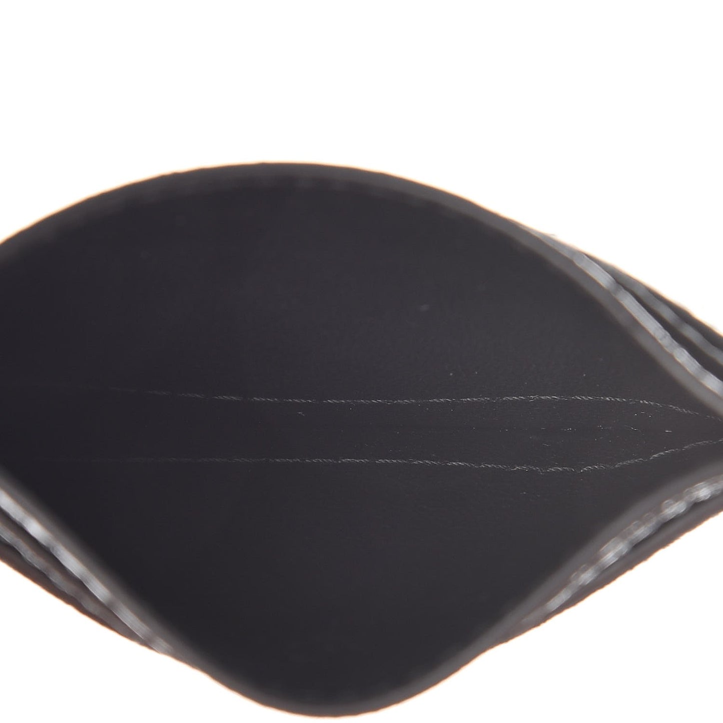 Suede Patent Web GG Ophidia Card Holder Black