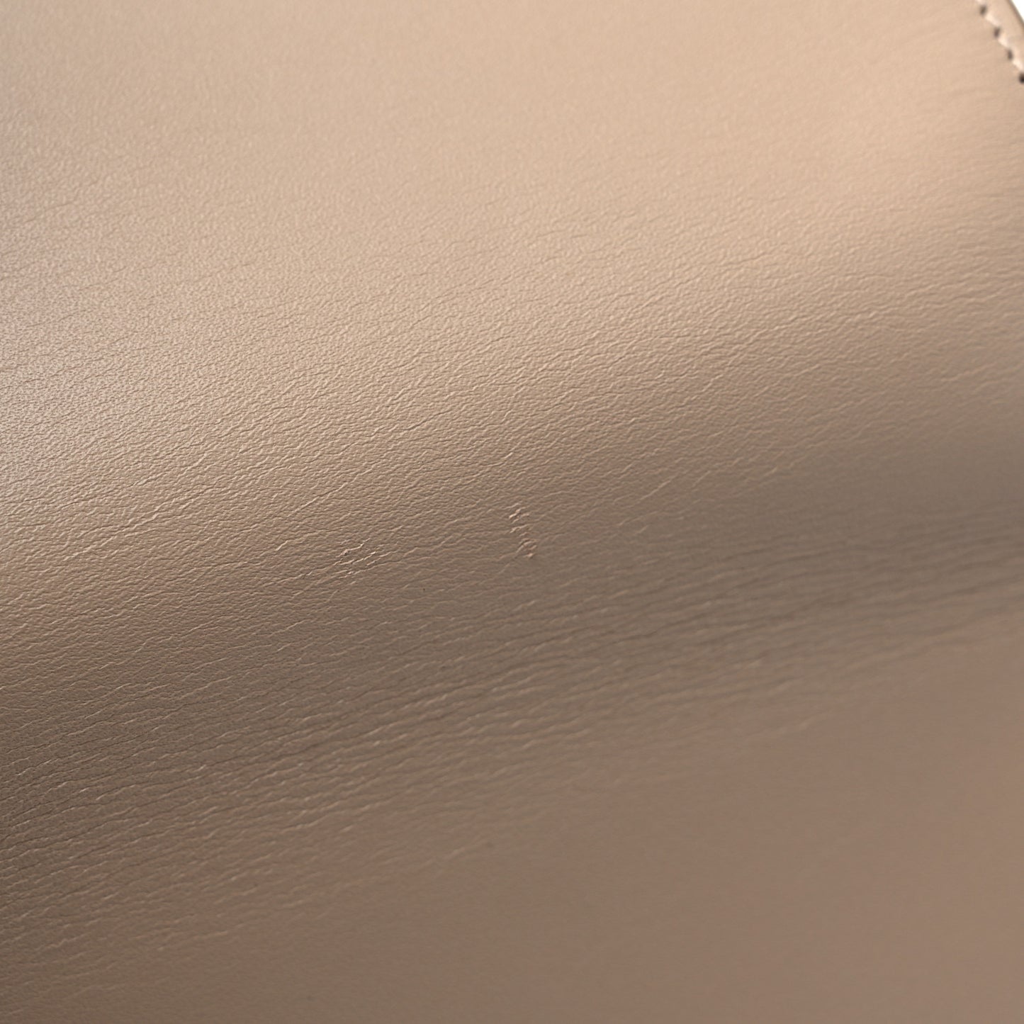 Smooth Calfskin Classic Monogram Kate Tassel Chain Wallet Nude Powder