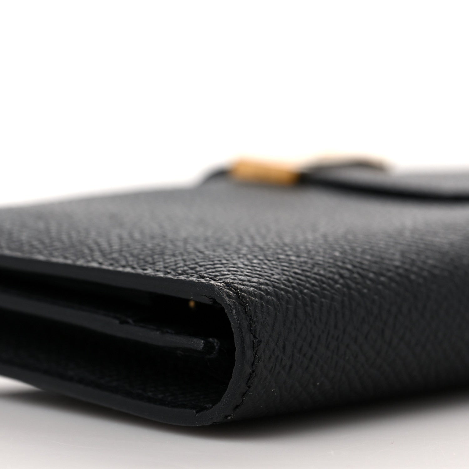 Hermes Epsom Bearn Gusset Wallet Black 7 of 8