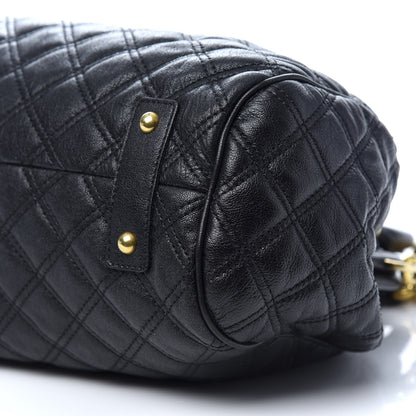 Marc Jacobs Calfskin Quilted Stam Black 9 of 10