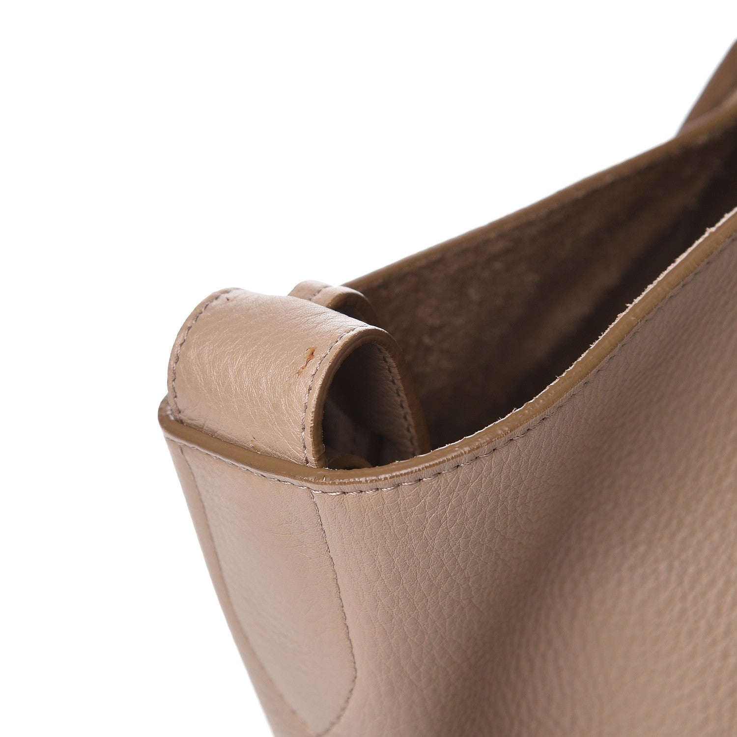 Celine Supple Calfskin Medium Phantom Luggage Beige 12 of 13