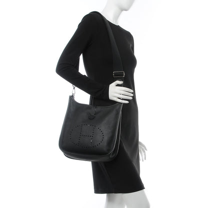 Hermes Epsom Evelyne III PM Black 2 of 10