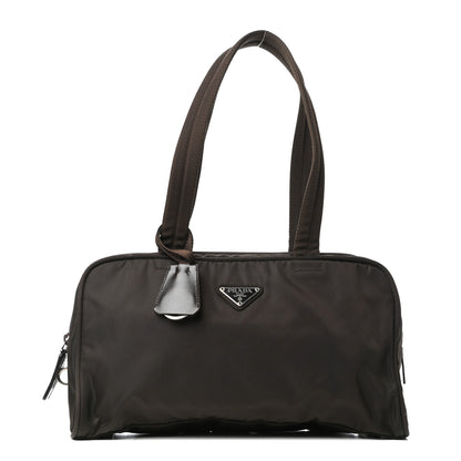 Prada Tessuto Nylon Sport Semitracolla Shoulder Bag Moro 1 of 9