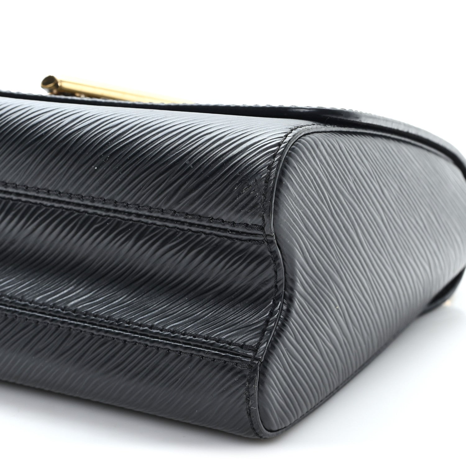 Louis Vuitton Epi Twist Braided Strap Shoulder Bag MM Black 9 of 9