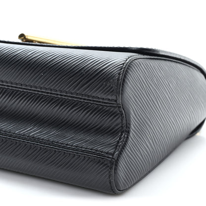Louis Vuitton Epi Twist Braided Strap Shoulder Bag MM Black 9 of 9