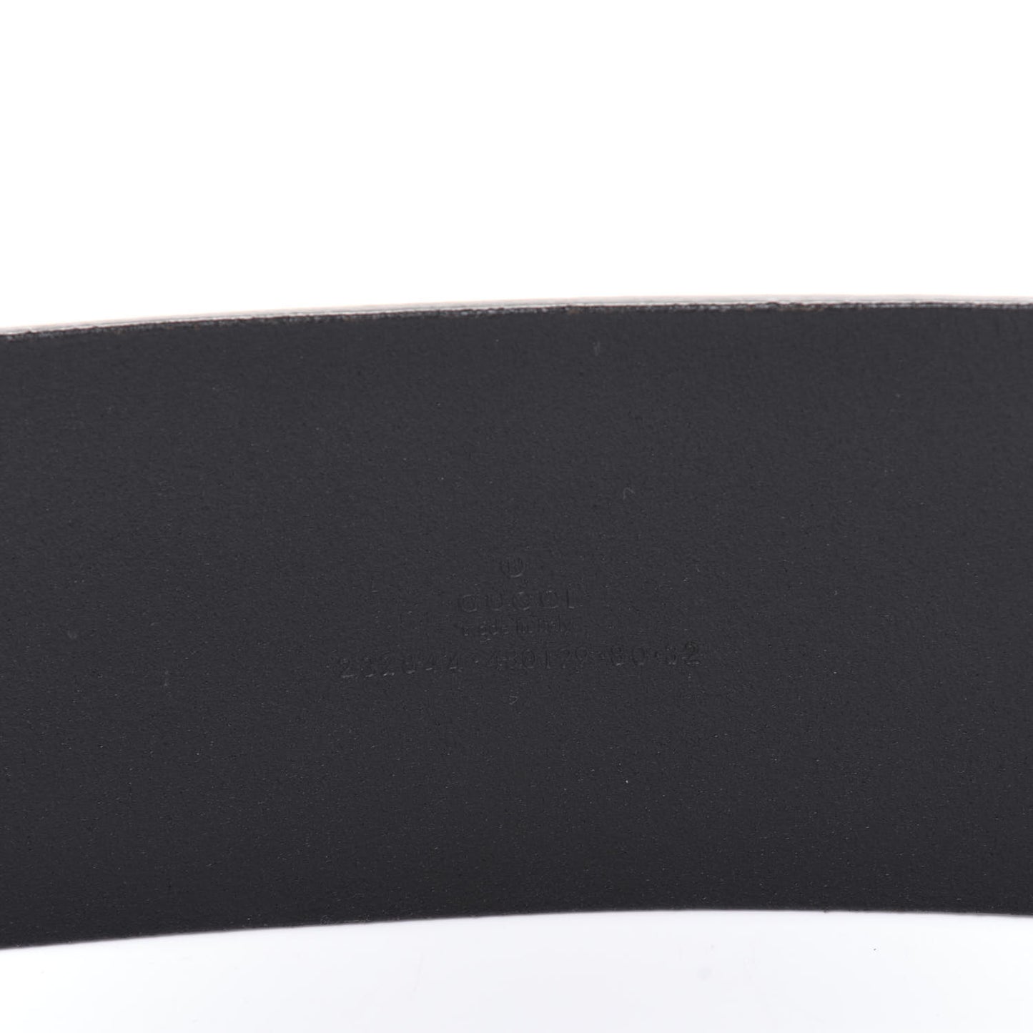 Calfskin Horsebit Wide Belt 80 32 Black