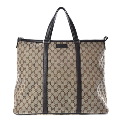 Gucci GG Monogram Large Joy Tote Bag Dark Brown 1 of 11
