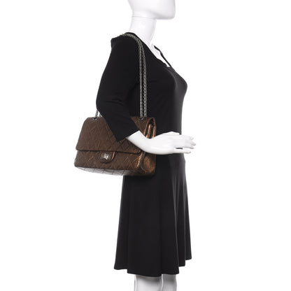 Chanel Metallic Aged Calfskin Quilted 2.55 Reissue 227 Flap Bronze 2 of 11