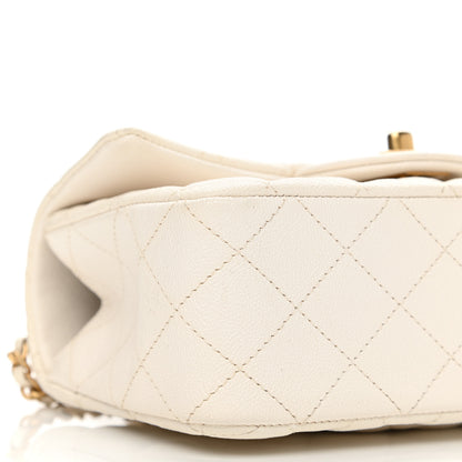 Chanel Caviar Quilted Mini Top Handle Rectangular Flap White 9 of 15