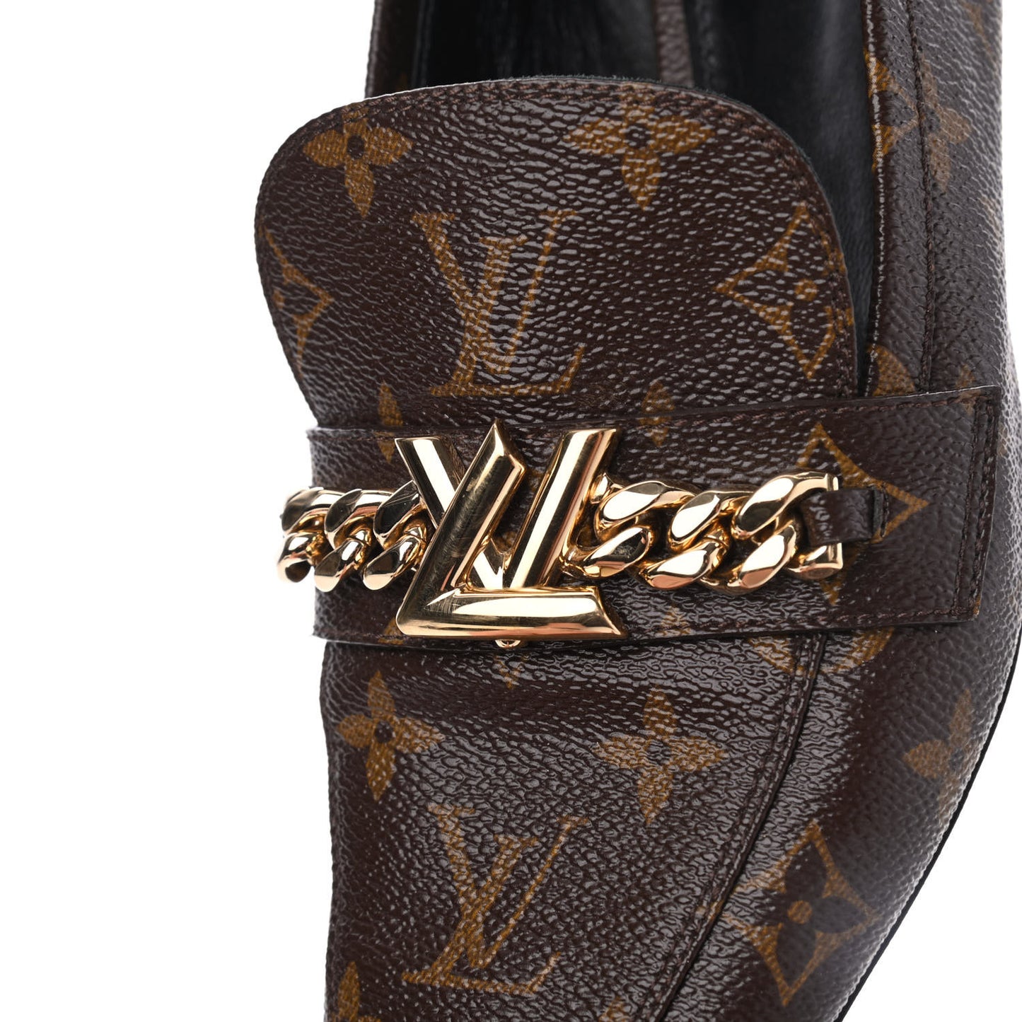 Monogram Upper Case Flat Loafer 40