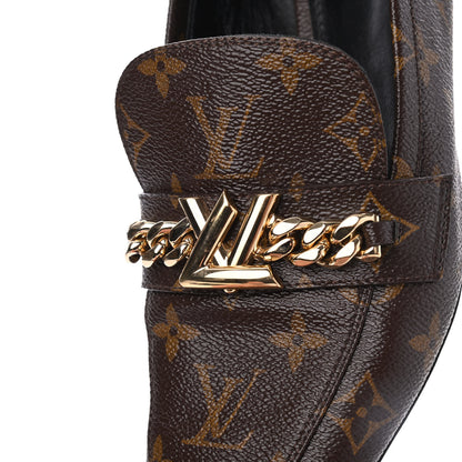 Louis Vuitton Monogram Upper Case Flat Loafer 40 19 of 21