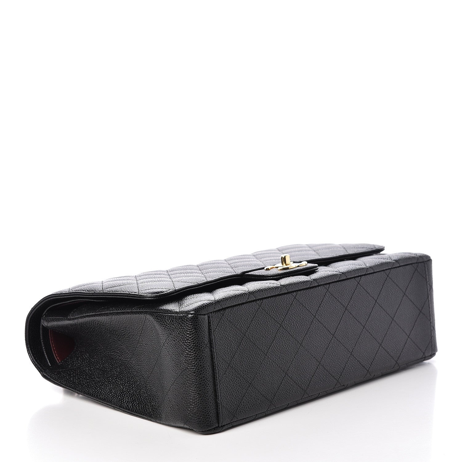 Chanel Caviar Quilted Maxi Double Flap Black 5 of 10