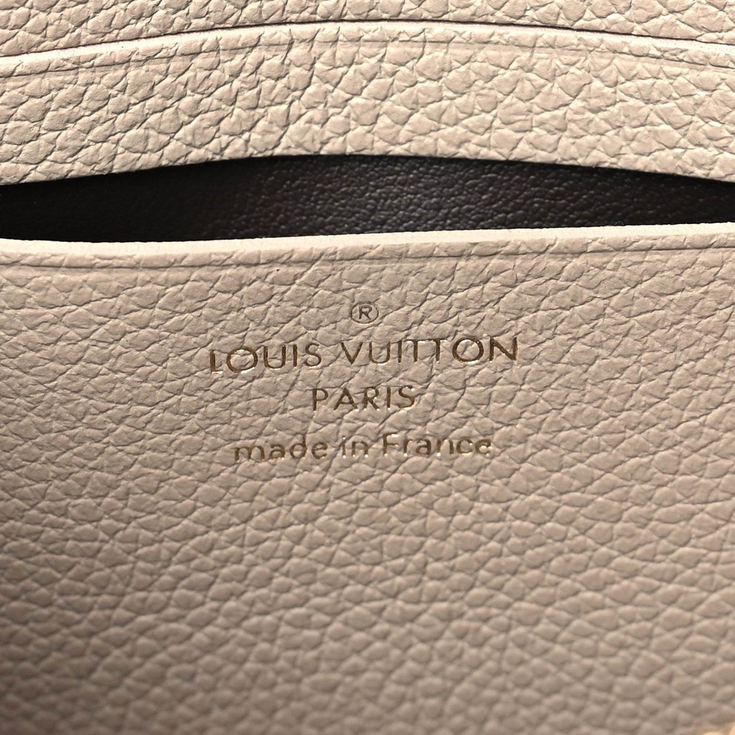 Empreinte Monogram Giant Ivy Wallet On Chain Tourterelle Creme