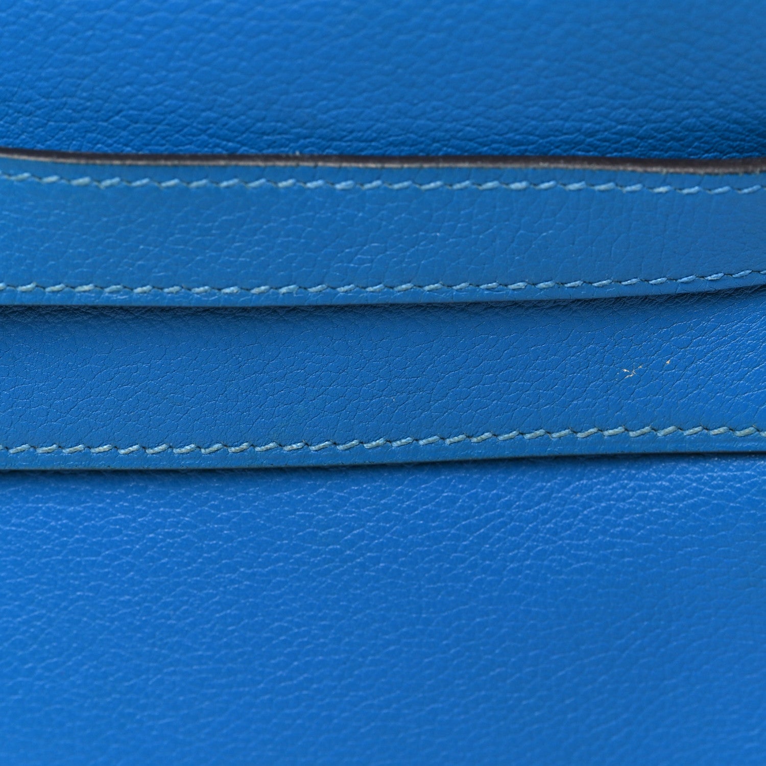 Hermes Evercolor Kelly Retourne 32 Bleu Zanzibar 11 of 13