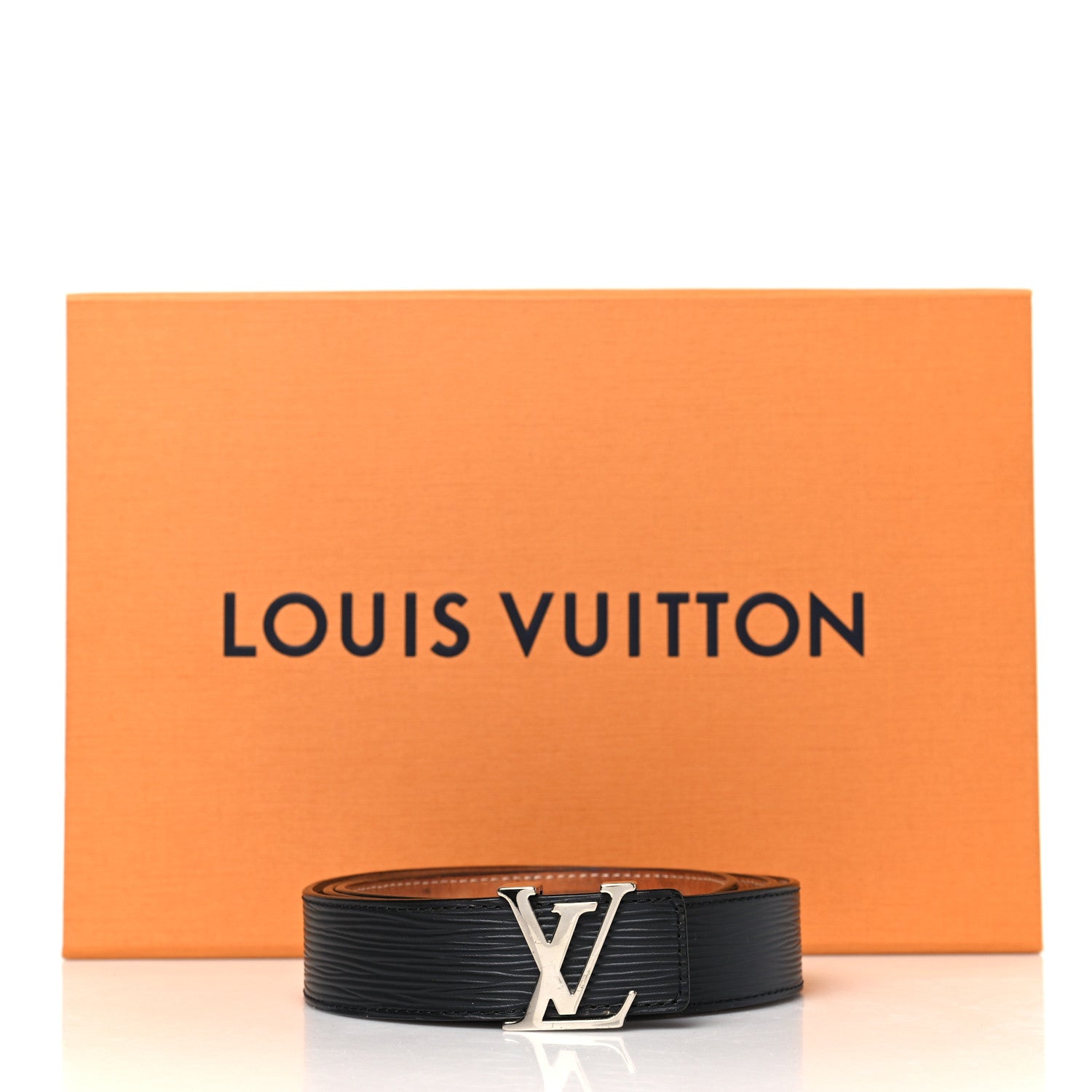 Louis Vuitton Epi 30mm LV Initiales Belt 95 38 Black 7 of 7