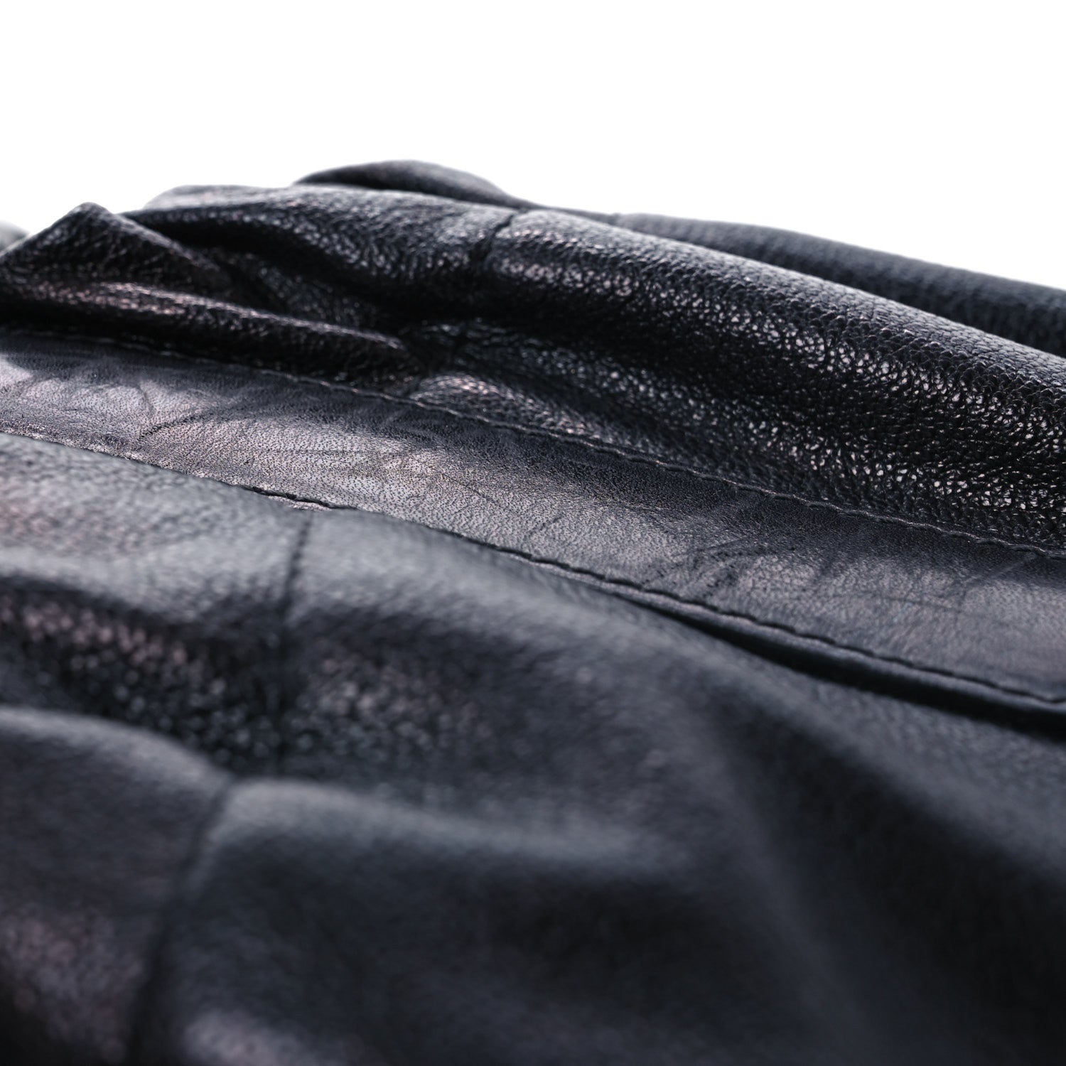 Burberry Calfskin Warrior Hobo Black 13 of 14