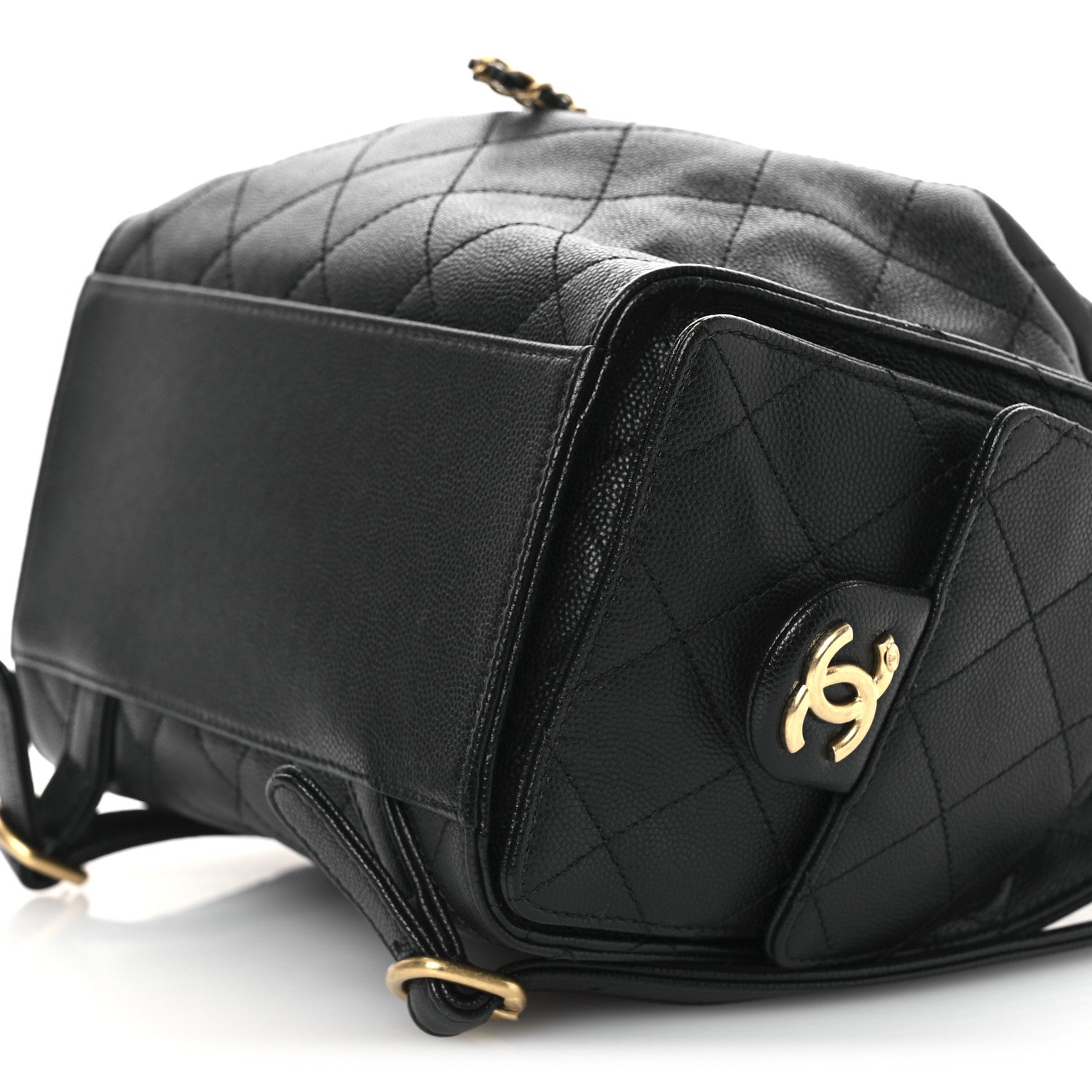 Chanel Caviar Quilted Medium Chanel 25 Backpack Black 10 of 10