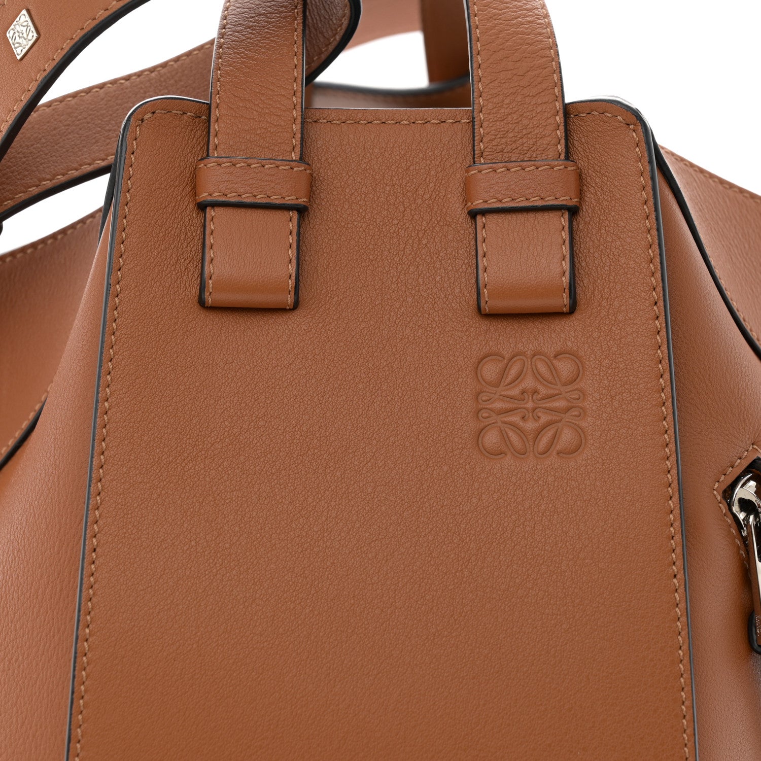 Loewe Calfskin Small Hammock Shoulder Bag Tan 8 of 10