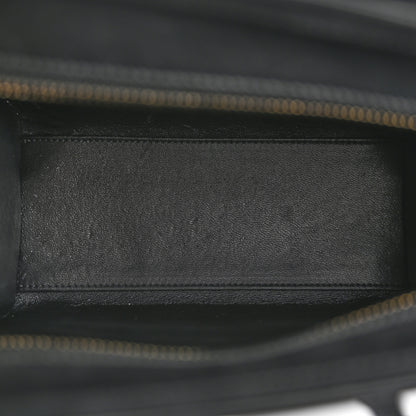 Celine Smooth Calfskin Nano Luggage Black 5 of 16