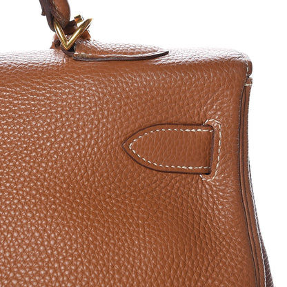 Hermes Fjord Kelly Retourne 40 Gold 12 of 41
