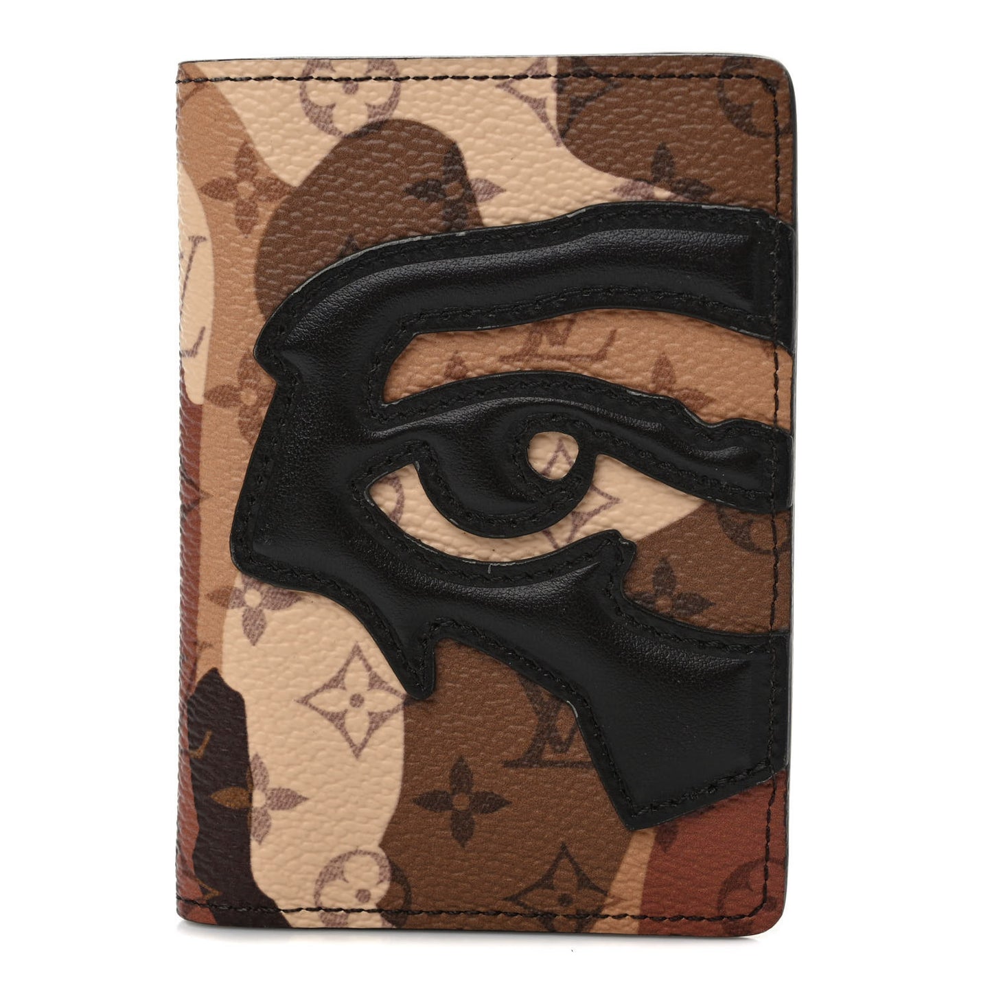 Monogram Pocket Organizer Brown
