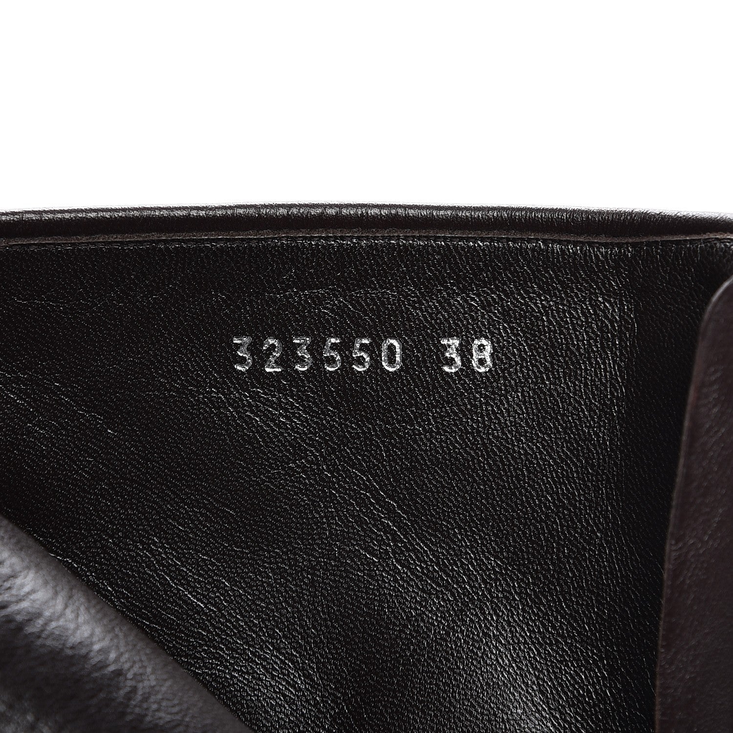 Gucci Guccissima Short Zip Boots 38 Dark Brown 7 of 8