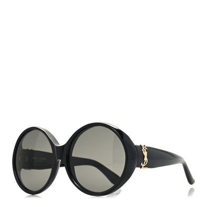 Saint Laurent Round SL M1 Sunglasses Black 1 of 8