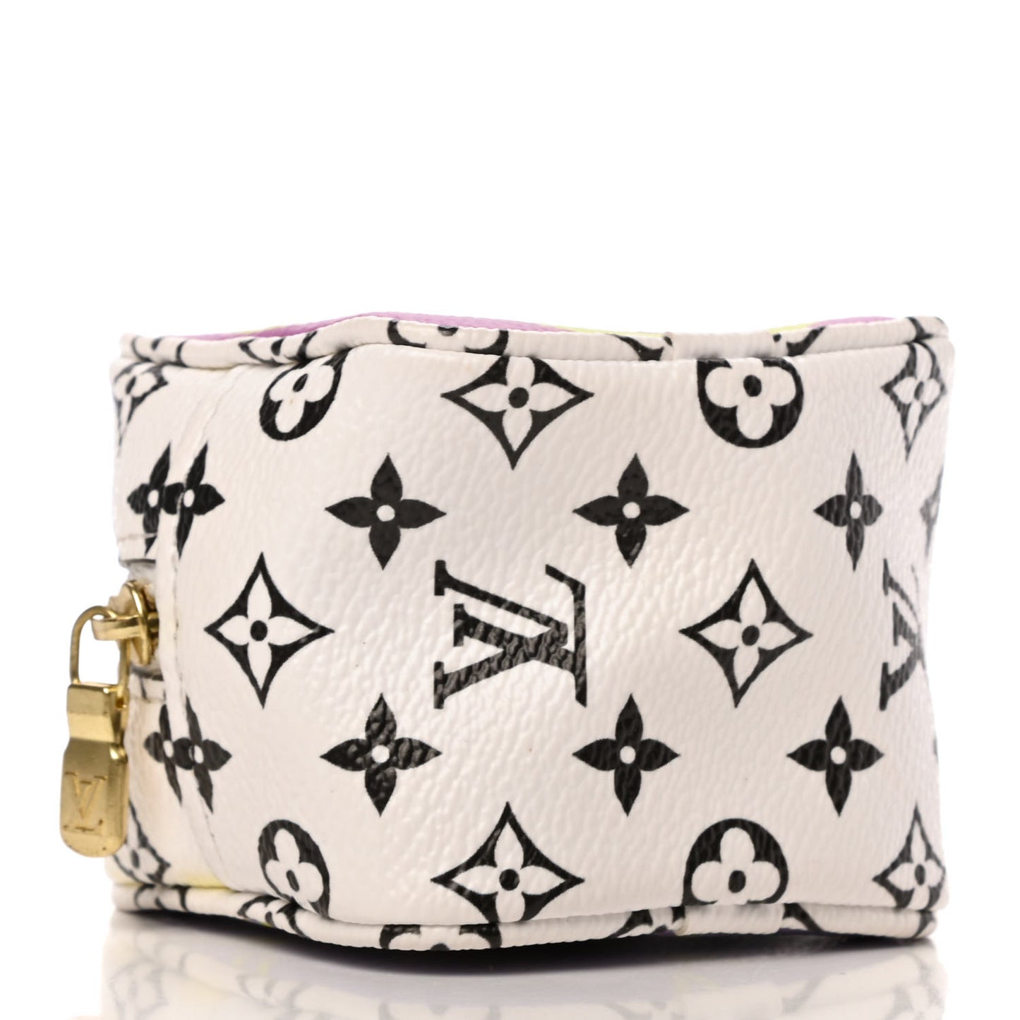 Monogram Giant Cube Coin Purse Pink
