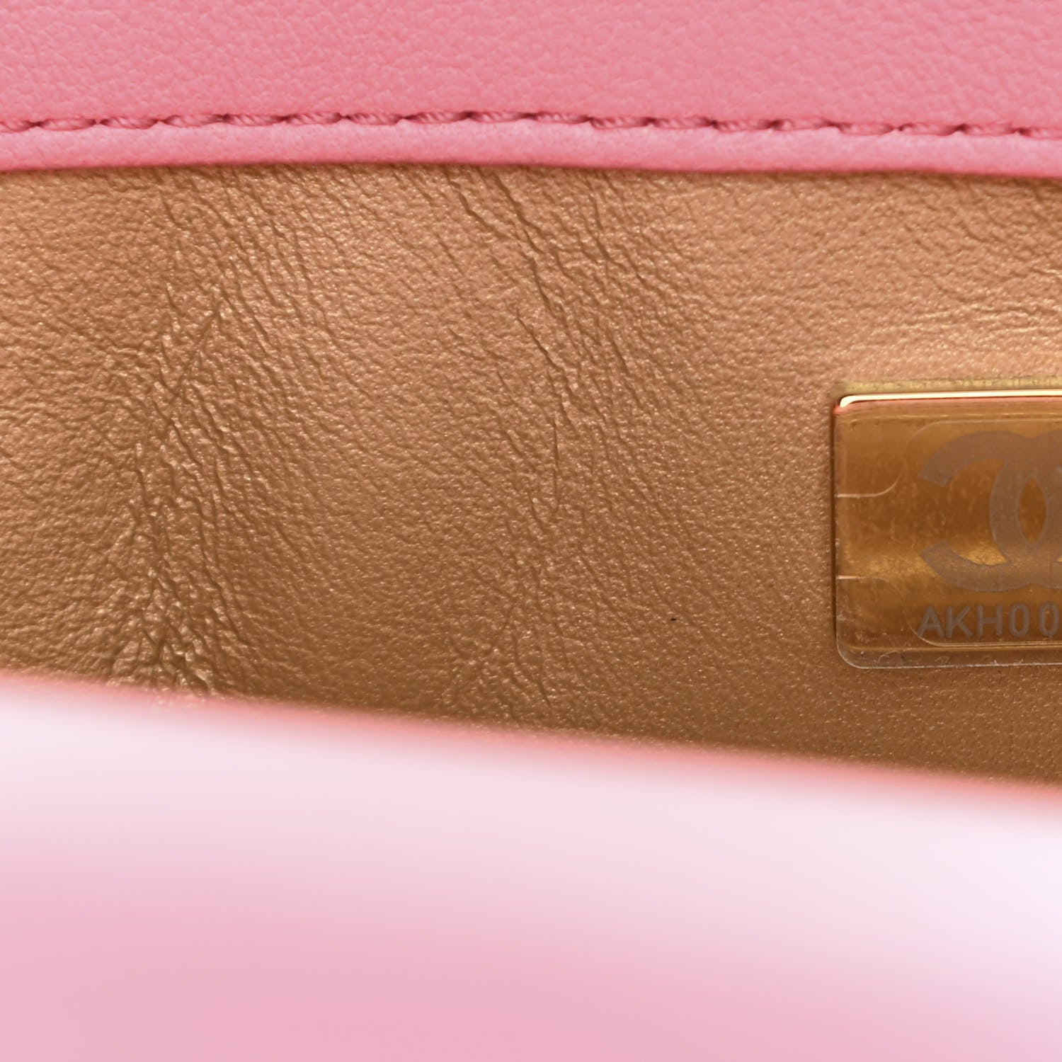 Chanel Lambskin Quilted Mini Rectangular Pearl Crush Flap Pink 7 of 11