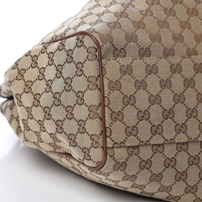 Gucci Monogram Large Sukey Tote Brown 8 of 11