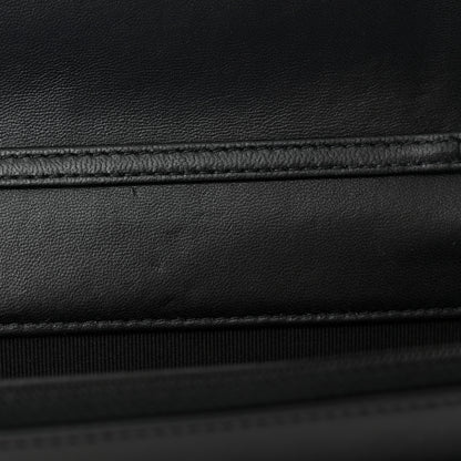 Chanel Tweed Quilted CC Pearl Crush Wallet On Chain WOC Pink Multicolor 12 of 12