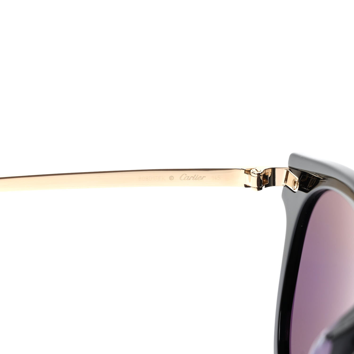 Cartier Panthere De Cartier Sunglasses Black 6 of 8