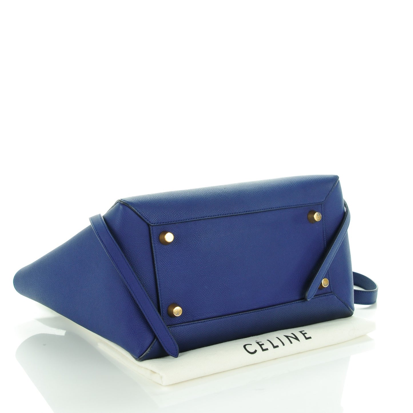 Grained Calfskin Mini Belt Bag Indigo