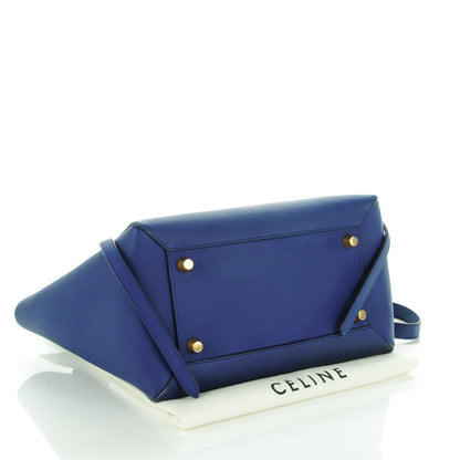Celine Grained Calfskin Mini Belt Bag Indigo 4 of 8