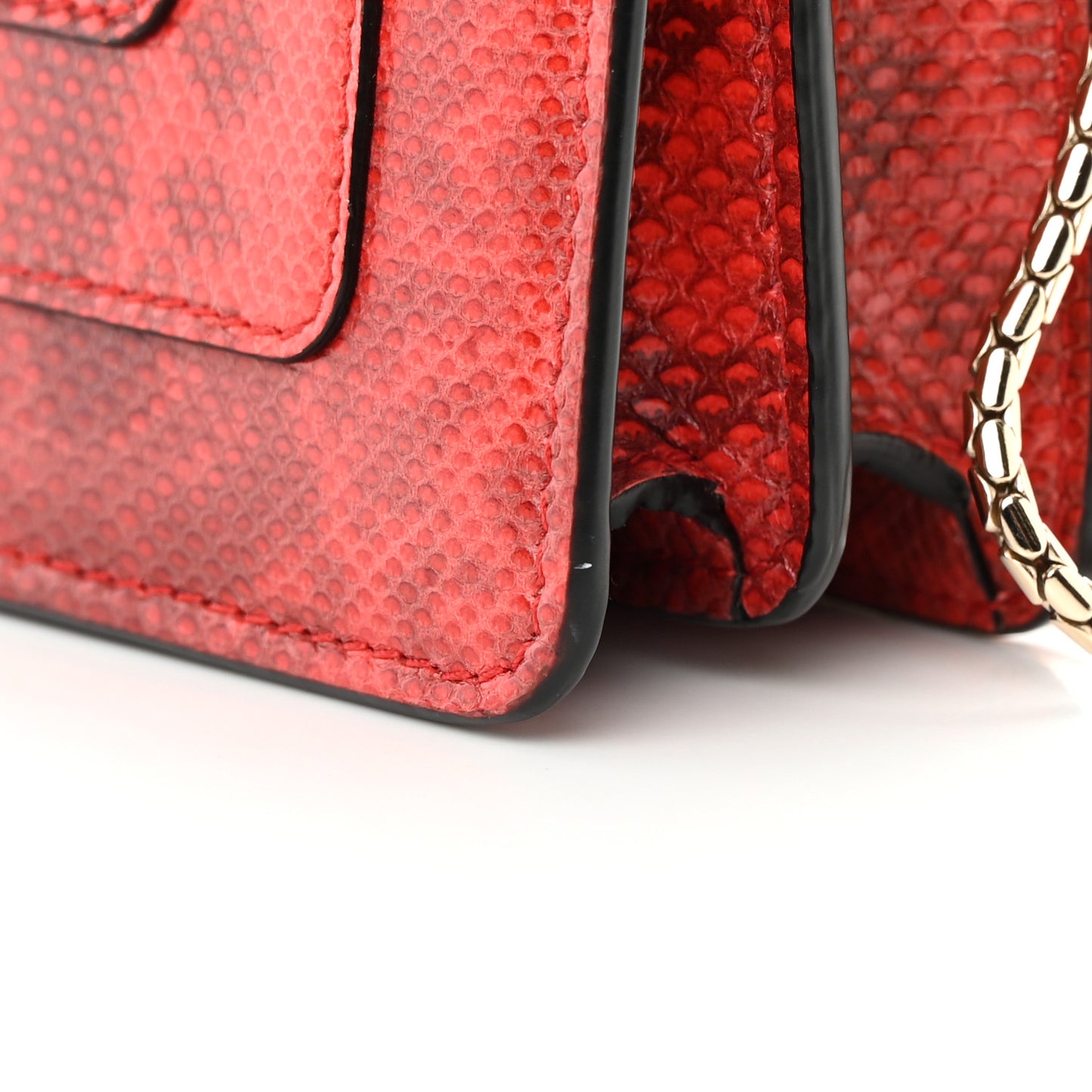 Karung Serpenti Forever Crossbody Red