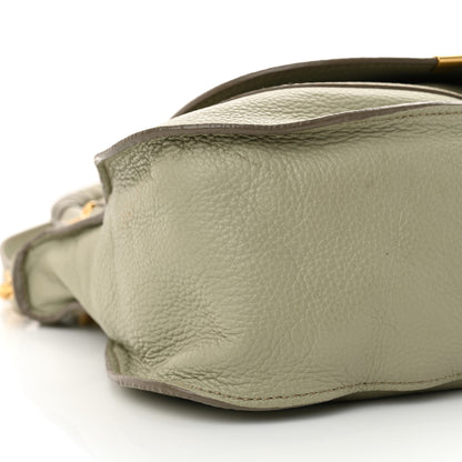 Chloe Calfskin Medium Marcie Satchel Baobab Green 9 of 13